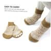BESPORTBLE 4-Pack Non-Slip Dog Socks view 2