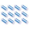 12-Piece Refill Pack for Foot File, Blue Pedicure Roller Heads view 1