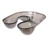 WOONEKY 2-Piece Plastic Hairdressing Neck Trays, Portable Hair Washing and Coloring Trays view 3