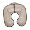 WOONEKY 2-Piece Plastic Hairdressing Neck Trays, Portable Hair Washing and Coloring Trays view 4
