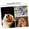 SEWOART 2 Sets Hamster Water Bottles, Portable Pet Waterers for Chinchillas, Automatic Pet Water Bottles, Safe for Pets, 3 Pieces view 4