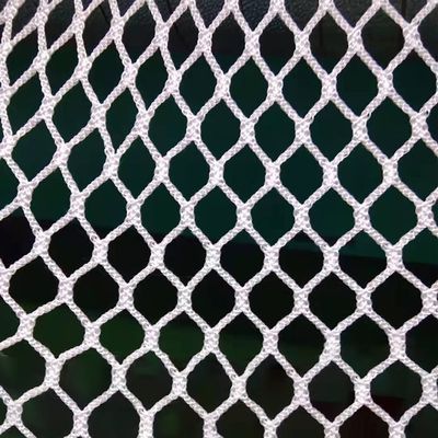 BZPOVB Knotless Polyester Safety Net, White, 1 m x 7 m