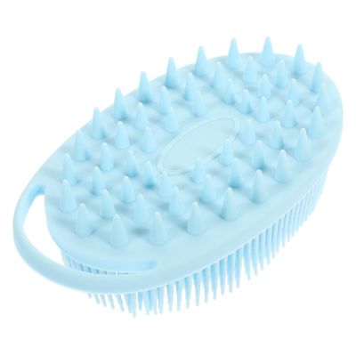 Baby Silicone Bath Brush for Daily Cleaning and Massage