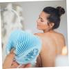 Baby Silicone Bath Brush for Daily Cleaning and Massage view 2