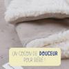 Noukie's Sherpa-Knit Baby Blanket, 75 x 100 cm, 100% Organic Cotton view 4