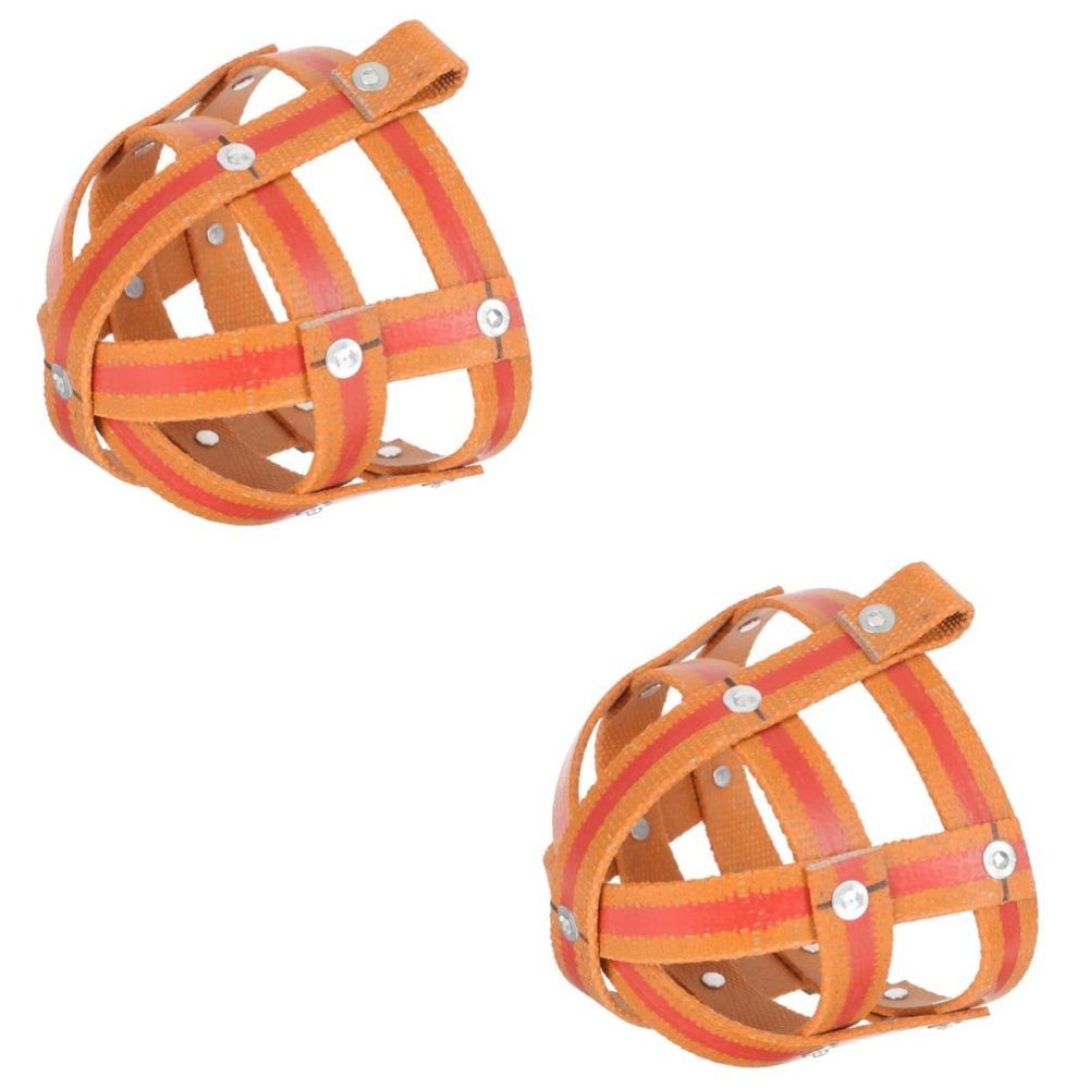 SEWOART 2-Piece Pig Muzzle Tool for Sows and Piglets, Practical Anti-Biting and Chewing Solution, Breathable Material, Easy to Use for Farm Animal Care