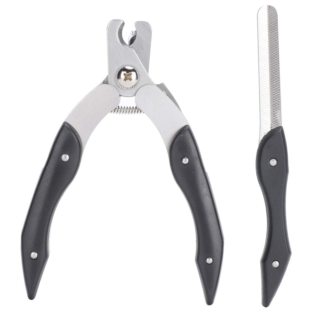 Zoeyilan Dog Nail Clippers with Nail File and Non-Slip Handles, Professional Pet Nail Trimmer for Small Dogs