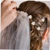 Bridal Hair Pins with Pearls and Rhinestones, 18-Piece Gold Set view 2