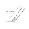 Bridal Hair Pins with Pearls and Rhinestones, 18-Piece Gold Set view 4