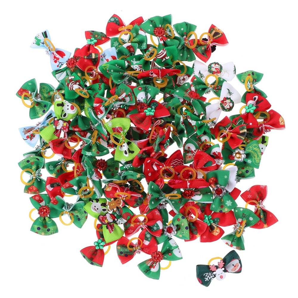 BESPORTBLE 200 PCS Dog Hair Ribbons