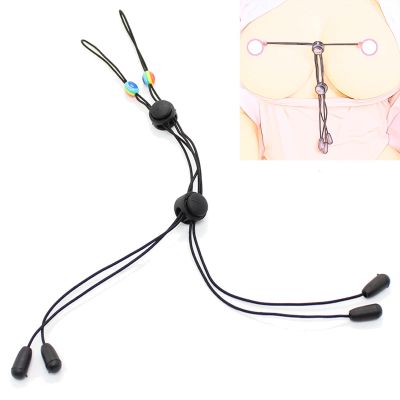 Adjustable Nipple Clamps for Breast Stimulation, Fetish Nipple Play, Random Color