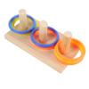 Parrot Bird Training Toy with Colorful Rings, 1 Set view 1