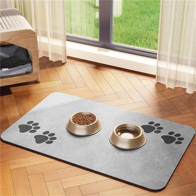 Silicone Dog & Cat Feeding Mat, Waterproof Non-Slip Bowl Placemat, 60 x 90 cm, Color 6