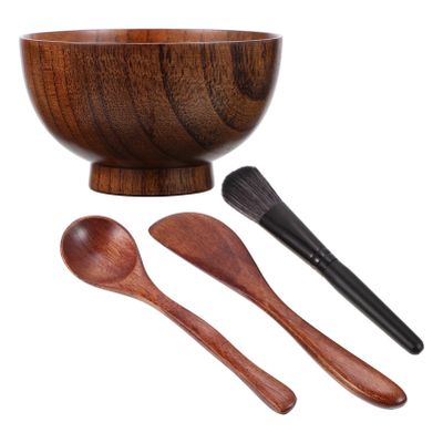 Hohopeti 8-Piece Face Mask Bowl Set, Reusable Flexible Mixing Bowls for Skincare