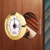 Brass Analog Hygrometer view 3