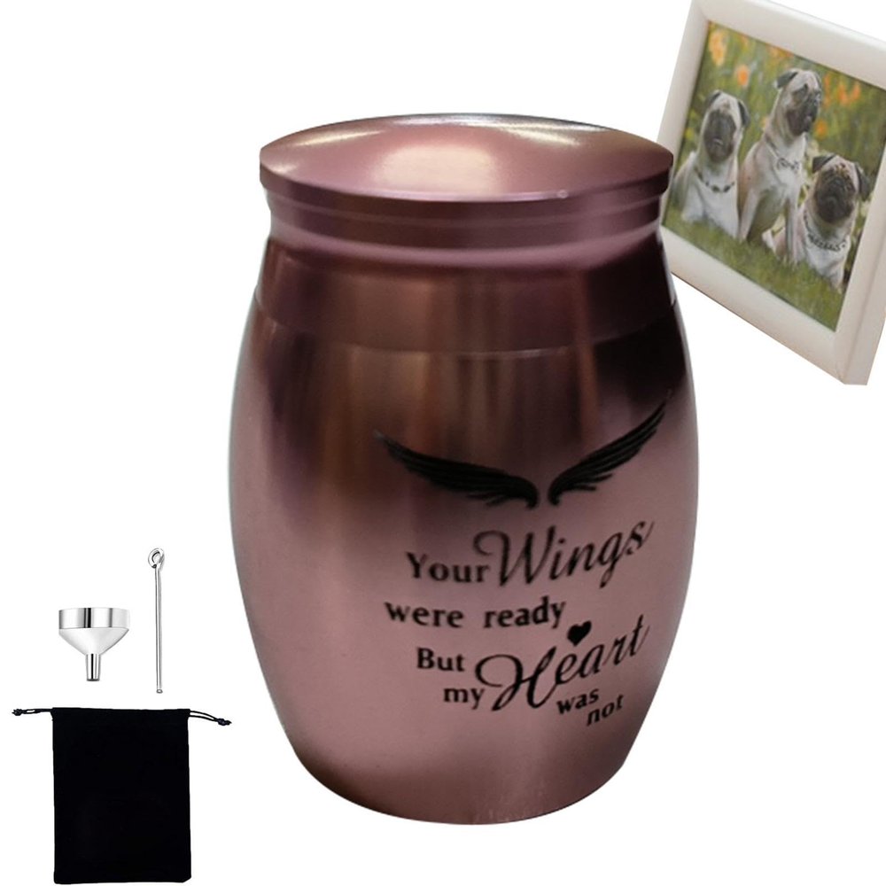 Memorial Urns, Small Memorial Urns for Ashes, Stainless Steel