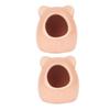 BESPORTBLE Ceramic Hamster Nest - 2 Pack view 1