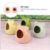 BESPORTBLE Ceramic Hamster Nest - 2 Pack view 4