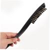 Smoothing Brush with Wooden Handle and Bristles for Hair and Mustaches view 2