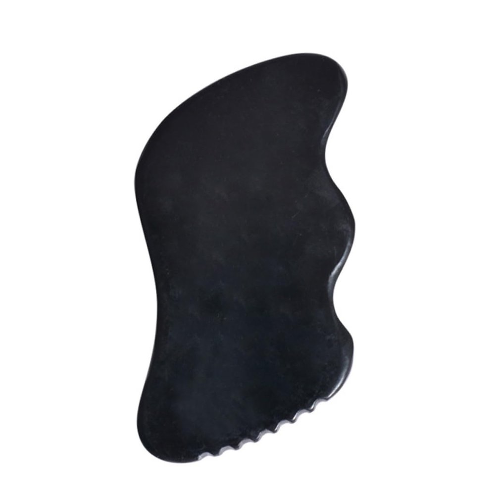 Anneome 2-Piece Jade Gua Sha Massage Tool Set for Body and Muscle Relaxation