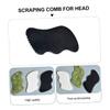 Anneome 2-Piece Jade Gua Sha Massage Tool Set for Body and Muscle Relaxation view 2