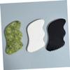 Anneome 2-Piece Jade Gua Sha Massage Tool Set for Body and Muscle Relaxation view 3