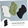 Anneome 2-Piece Jade Gua Sha Massage Tool Set for Body and Muscle Relaxation view 4
