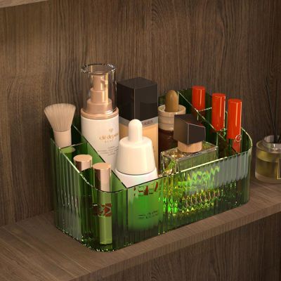 AIMIAO Makeup Organizer, 2-Pack, Green