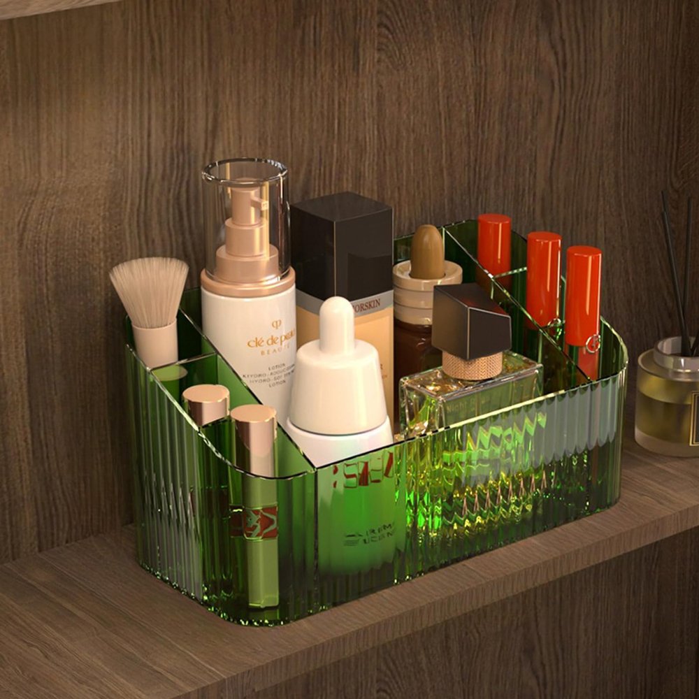 AIMIAO Makeup Organizer, 2-Pack, Green