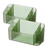 AIMIAO Makeup Organizer, 2-Pack, Green view 2