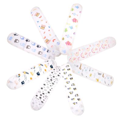 Newborn Belly Band, 8-Piece Cotton Set with Cartoon Designs
