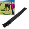 Pwshymi Tail Bag for Horses, Fleece Tail Wrap, Tail Protection Bag with Fringe (Black) view 4