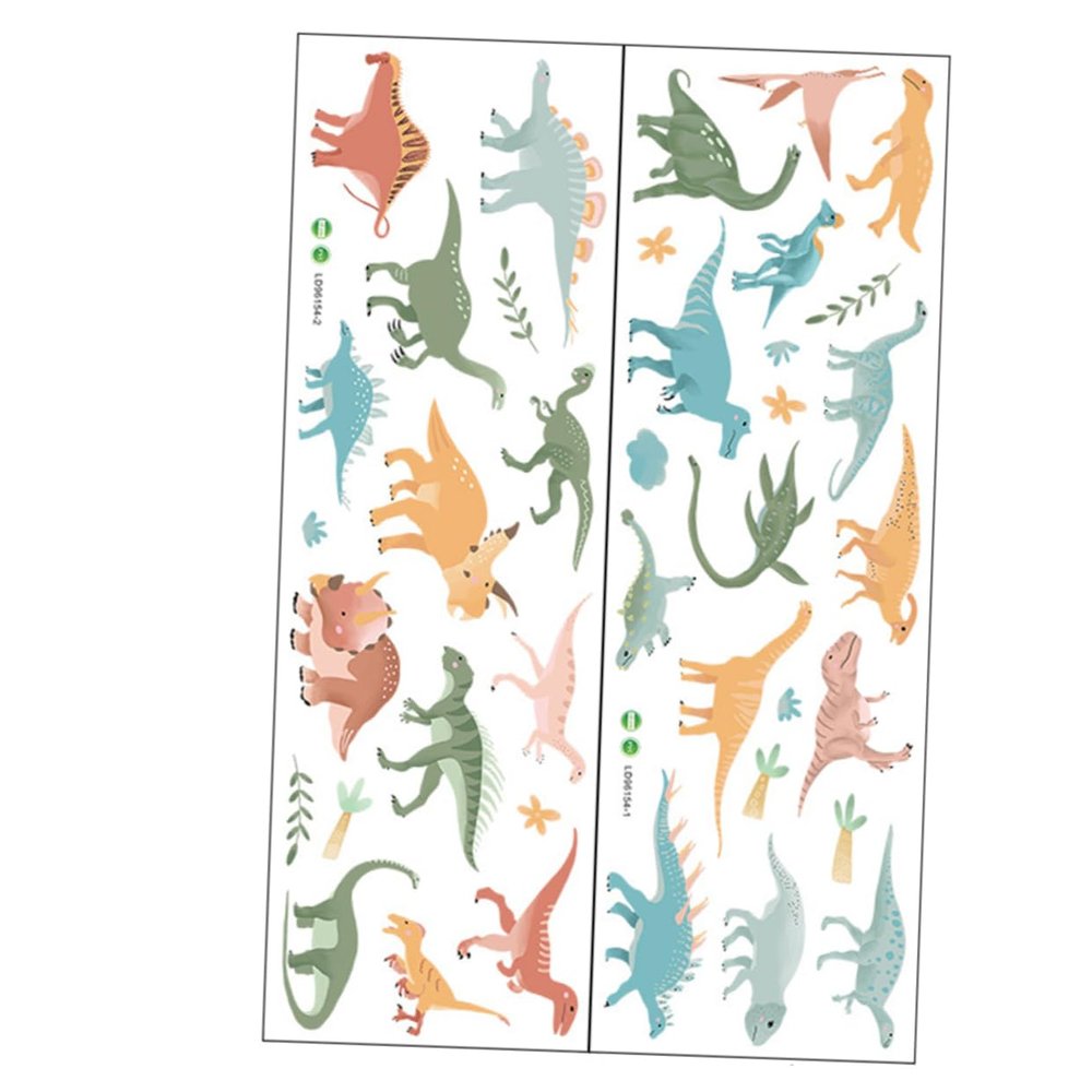Dinosaur PVC Wall Decal for Living Room and Bedroom