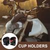JECOMPRIS 2-Piece ABS Motorcycle Water Bottle Holders view 2