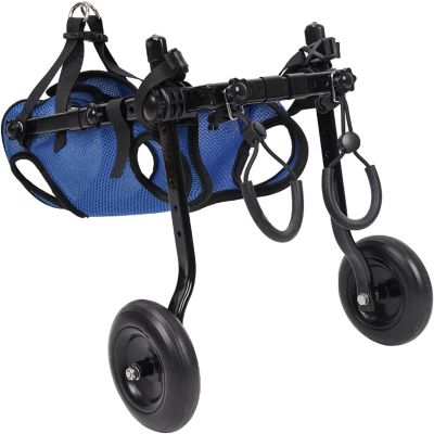 Dog Wheelchair for Hind Legs, Adjustable Pet Mobility Aid (X-Small)