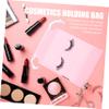 Practical EVA Cosmetic Bags, 50-Pack, Pink, Drawstring view 2