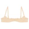 Eandarui Ouvert Open-Bust Lace Bra, Transparent, Nipple-Free, Size L view 4