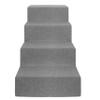 Domarex Pet Stairs, 4 Steps, 40 × 60 × 30 cm, for Dogs & Cats, Gray view 4