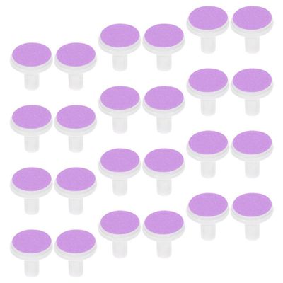 24-Piece Electric Nail File Attachments, Purple, for Toddlers