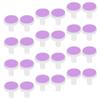 24-Piece Electric Nail File Attachments, Purple, for Toddlers view 1