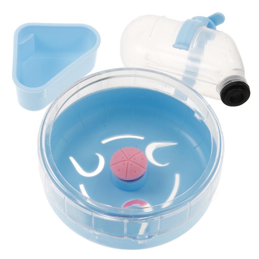 3-Piece Hamster Exercise Set with Wheel, Food Bowl and Water Bottle