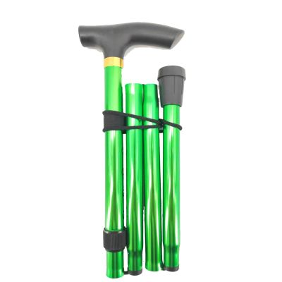 HSWOYEA Folding Walking Cane with Seat, Lightweight Three-Legged Cane Stool