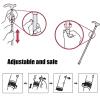 HSWOYEA Folding Walking Cane with Seat, Lightweight Three-Legged Cane Stool view 4