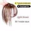 FFWTPY Natural Bangs Hairpiece with Clip view 2