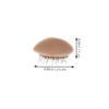HAPINARY 6 Pairs Reusable Silicone Replacement Eyelids for Makeup and Eyelash Extension Practice view 3
