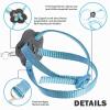 CQJ 2-Pack Adjustable Harnesses with Leashes for Hamsters, Ferrets, Young Rabbits, Rats, and Mice with Bells (Blue) view 4