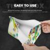 Chamleon Tissue Box Cover with Frog Leaf Design view 3