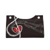 Tissue Box Cover with Red Heart Design, PVC Leather, Stylish Cover for Home, Car, Hotel, and Office view 2