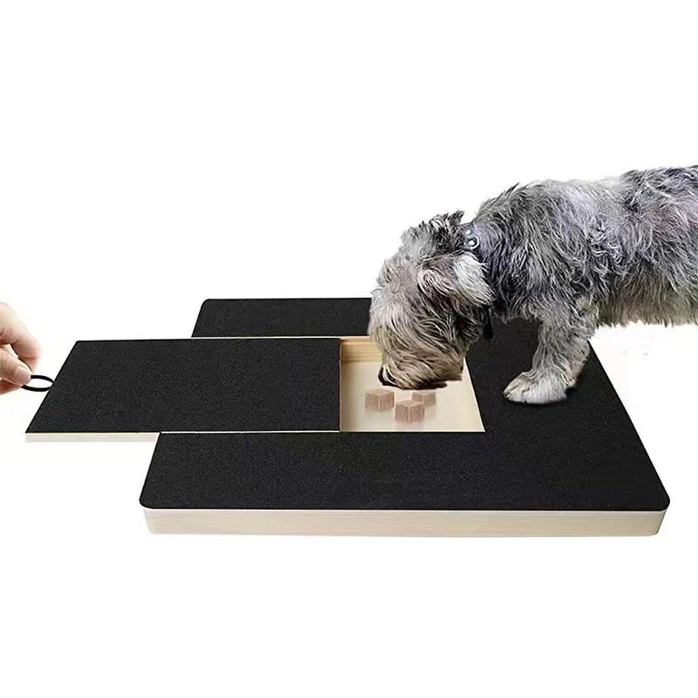 KDXYSL Dog Scratch Board with Treat Drawer