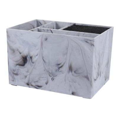 Acrylic Hair Cutting Tool Organizer with Non-Slip Holder